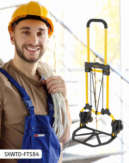 STANLEY Összecsukható, lépcsőjáró molnárkocsi