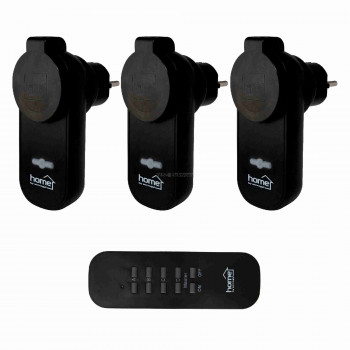 Távirányítható kültéri hálózatialjzat-szett