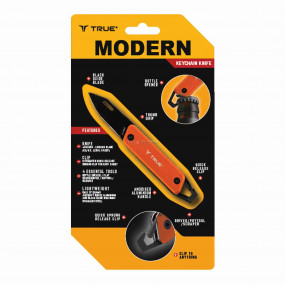 TRUE UTILITY MODERN KEY CHAIN KNIFE - Orange (Gift Box) TRUE UTILITY MODERN KEY CHAIN KNIFE - Orange (Gift Box)