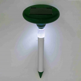 Napelemes vakondriasztó karó LED fénnyel, 800 nm Napelemes vakondriasztó karó LED fénnyel, 800 nm