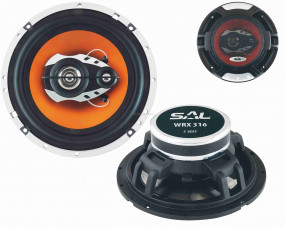 Autóhangszóró-pár, 165mm, 3 utas, 4ohm, 220W Autóhangszóró-pár, 165mm, 3 utas, 4ohm, 220W